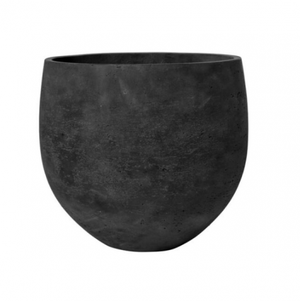 Mini Orb XL Black Pot 15.35"