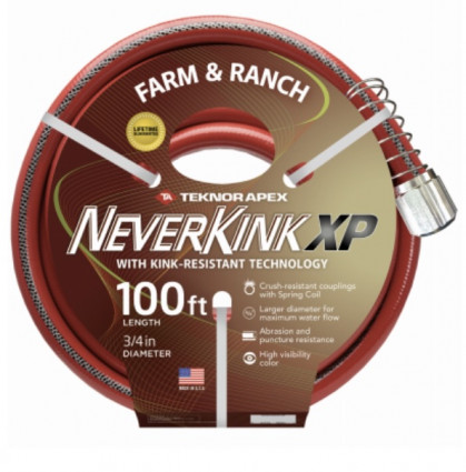 NeverKink Xtreme Performance Farm and Ranch Hose, 3/4-In. x 100-Ft.