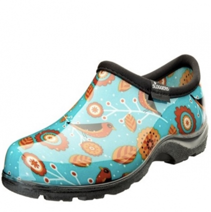Birds Turquoise Sloggers - 6