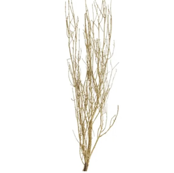 Jay Branches Gold Glitter 36"