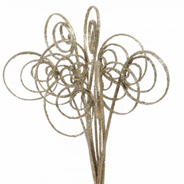 CANE CIRCLES (10) CHAMP. GLITTER