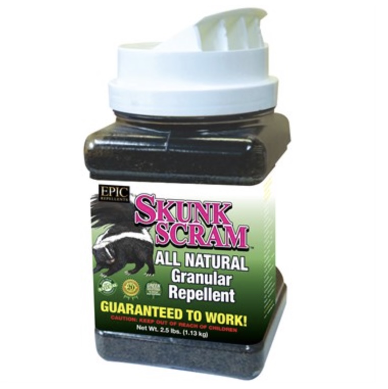 EPIC Skunk Scram Repellent - 2.5lb Shaker - Granules