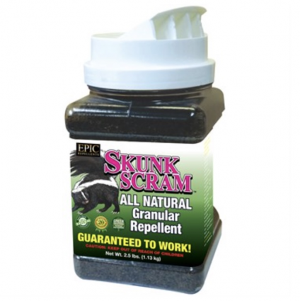 EPIC Skunk Scram Repellent - 2.5lb Shaker - Granules