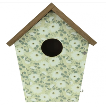 Decorative Bluebird House - Olive Blossoms