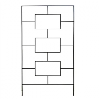 Black Harrison Trellis 24"W X 72"H