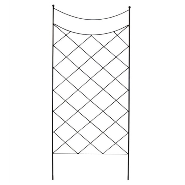 Black Filigree Trellis 60" 