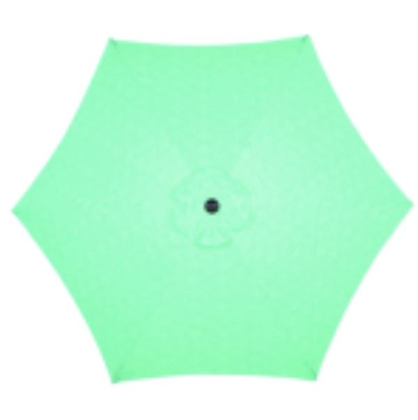 Tiltable Teal Market Umbrella 9'