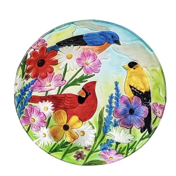 What She Shed Birdbath18"