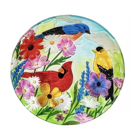 What She Shed Birdbath18"
