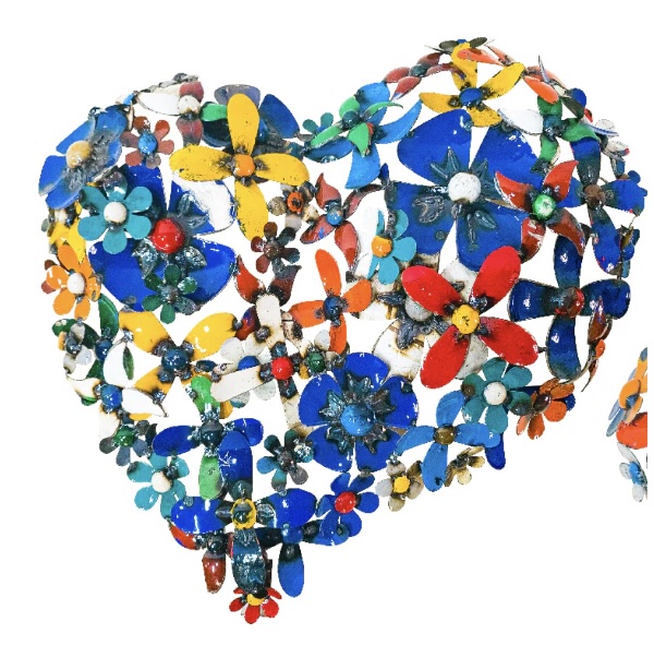 Large Blooming Heart