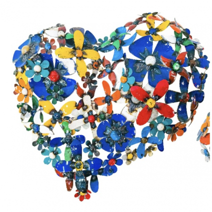 Large Blooming Heart