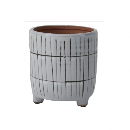 Bray Footed Pot 6.75"