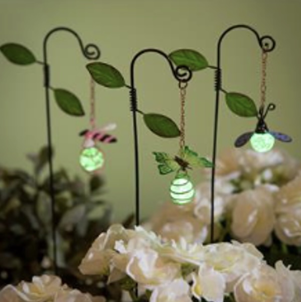 Glow in the Dark Garden Friends Plant Picks