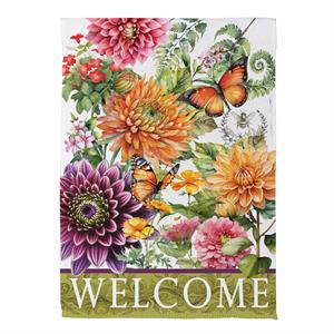 Dahlia Botanica Suede House Flag