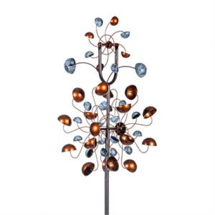 Petal Sphere Wind Spinner 86"H