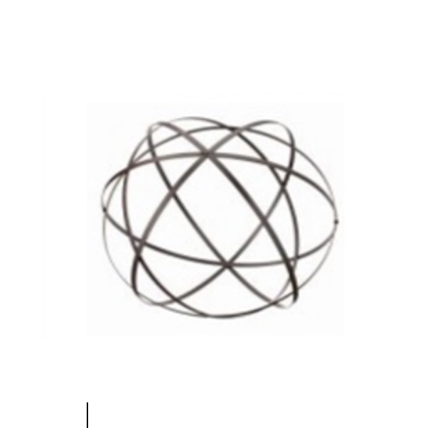Metal Collapsible Garden Orb  Large