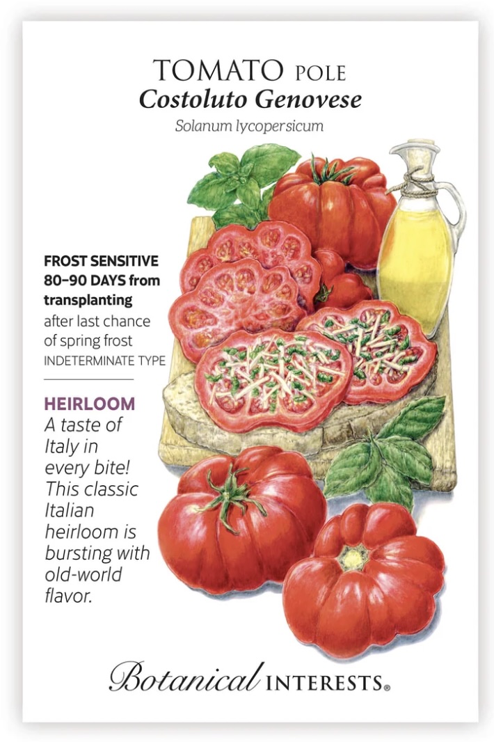 Costoluto Genovese Pole Tomato Seeds