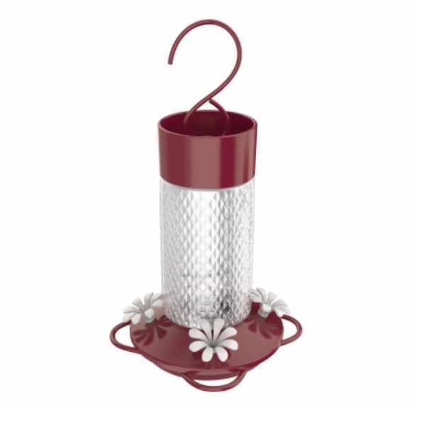 Glass Hummingbird Feeder 13oz
