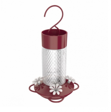Glass Hummingbird Feeder 13oz