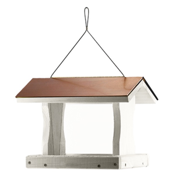Nantucket White Ranch Bird Feeder