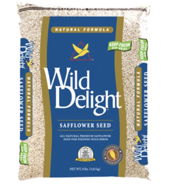 Safflower Seed 8 lb Bag