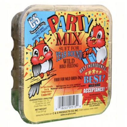 Party Mix Suet Cake 11 oz