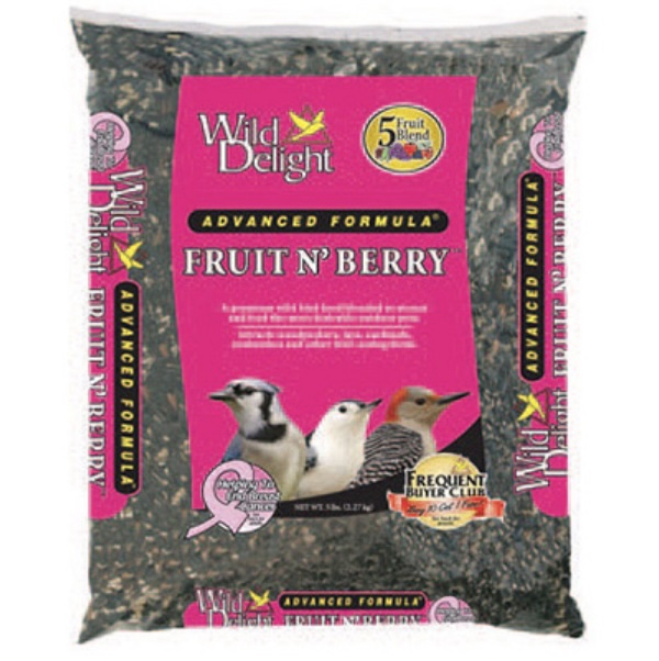Wild Delight Fruit n' Berry Bird Seed 5 lb