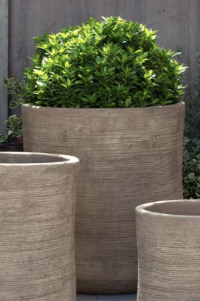 Aspen Brown Terra Cotta Planter  20.5" 