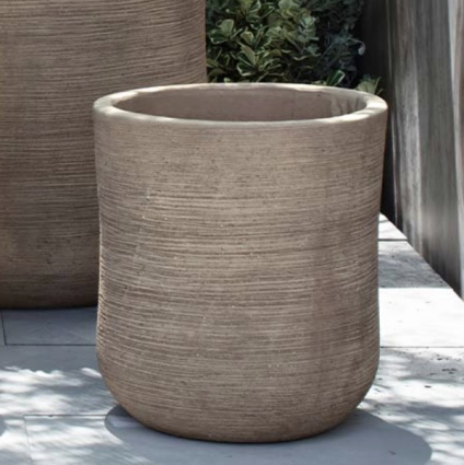 Aspen Brown Terra Cotta Planter 12" 