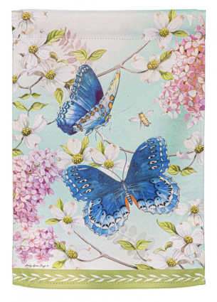 My Garden Suede Mini Garden Flag