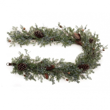 Mixed Juniper Garland 6'