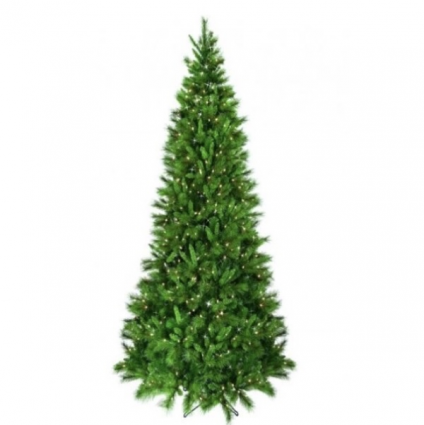 Slim Belgium Tree with 450 Clear Lights 7.5'