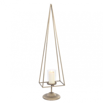 Gold Tree Candle Holder 