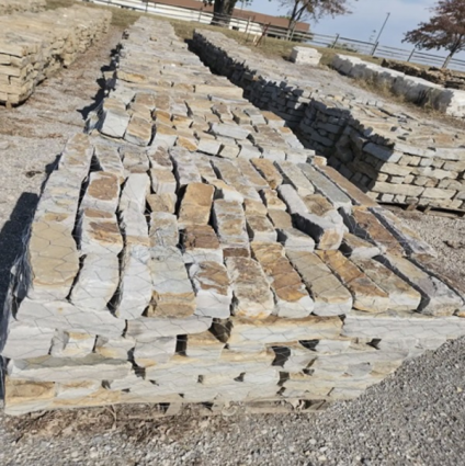 Oklahoma Blue Brown Tumbled Edging