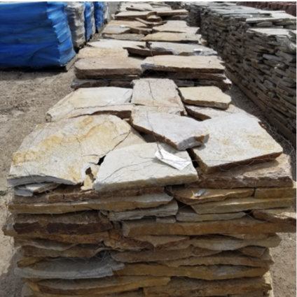 Golden Quartz Irregular Flagstone