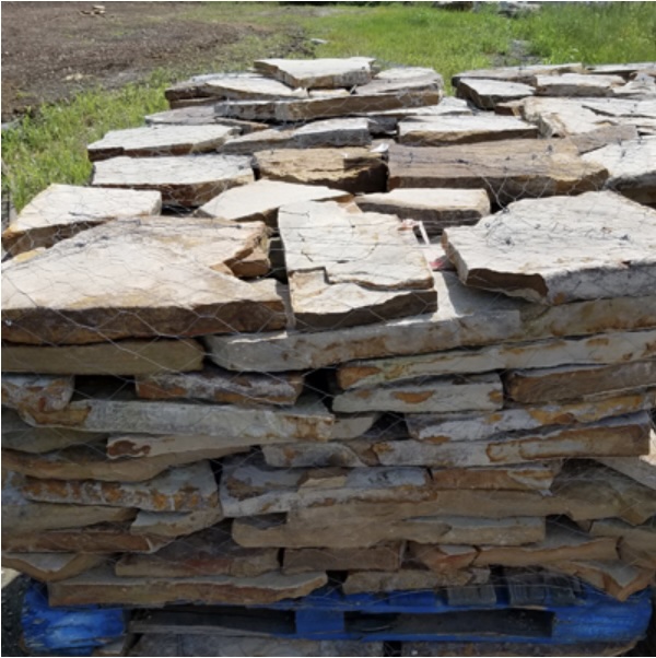 Arctic Brown Sandstone Flagstone 12"