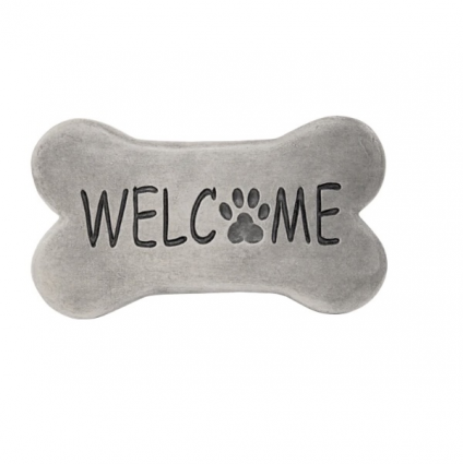 Bone Welcome Stone 10"