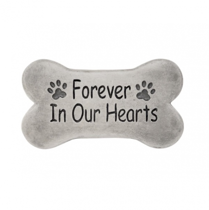 Bone Forever in Our Hearts Stone 10"