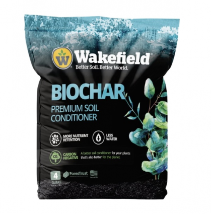 Wakefield Biochar 4 Qt. Premium Plant-Based Soil Conditioner