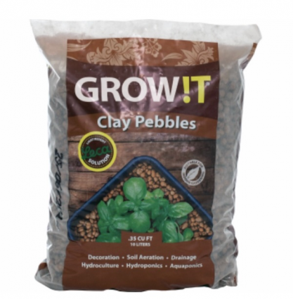 Grow It! Clay Pebbles  10 Litre Bag