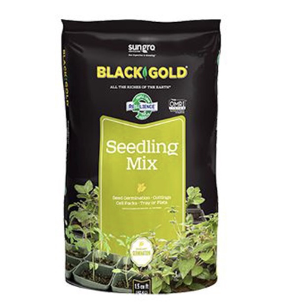 SunGro Black Gold® Seedling Mix - 8Qt